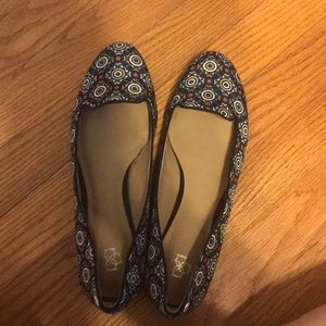 Fabric Ann Taylor flats